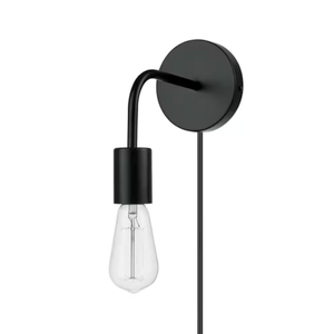 Globe Holden PlugIn Wall Sconce 2 In 1