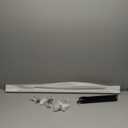 40" Concealed Sliding Barn Door Hardware Kit with Soft Close Mechanism for 32in Passage Opening, Hidden Aluminum Track System, Wall Mount for Interior Wooden Door (NO Door)