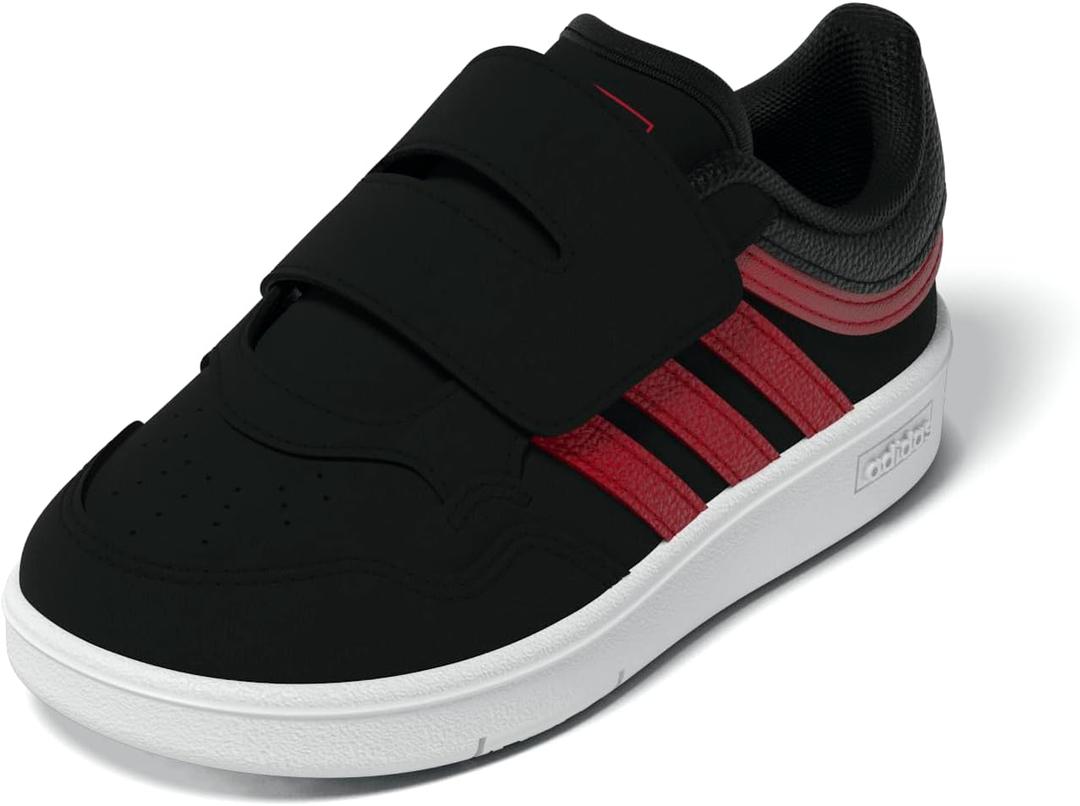 Adidas Unisex-Child Hoops 4.0 Basketball (8 Toddler, Black/White/Better Scarlet)