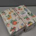 2 x 120 Pack Floral Paper Napkins Disposable Hand Towels for Party and Bridal & Baby Shower, Watercolor Floral Napkins Paper Hand Towels for Bathroom Guest Towels Paper for Bathroom Wedding Birthday Party