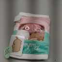 GUND Pusheen Meowshmallows Bag of Treats with Removable Mini Plush, Stuffed Animals for Ages 8 and Up, Pink/Green, 7.5