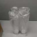 Nuogo 24 Pcs Acrylic Clear Cylinder Vase Plastic Flower Vase Unbreakable Tall for Wedding Centerpieces Party Home Plants Bouquet Decor (12 Inch)