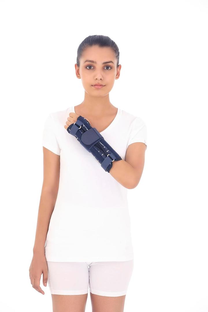 Carpel Tunnel Wrist Brace Night Support and Metal Splint Stabilizer [Single] - Helps Relieve Tendinitis Arthritis Carpal Tunnel Syndrome Pain - Reduces Recovery Time | Night Wrist Support | Wrist Splint & Hand Brace | Carpal Tunnel Syndrome & Wrist Tendo