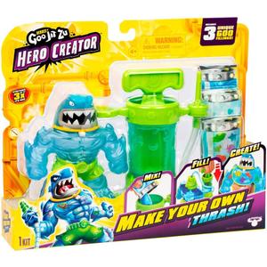 Heroes of Goo Jit Zu Bandai CO42786 CO42786 Action Figure, Create Your Own Figure of the Fearsome Trash and Unleash the Opportunities, Kneading and Stretching, Multi-Colour, CO42786