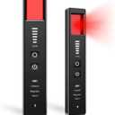 COTINSE Hidden Camera Detectors for Travel, Spy Camera Finder, Portable Hidden Bug and Camera Detector, GPS Tracker Detector with 6 Levels Sensitivity for Hotel, Car, Office, Airbnb (Single, Black)