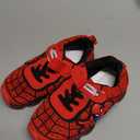 RAYCHY Children's Casual Shoes Boys Breathable Non-Slip Light Sneakers Unisex Luminous Sneakers for Girls Sport Running Shoes, 27