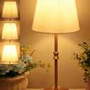 Rechargeable Lamp, MILLUXXi 15'' Cordless lamp Battery Operated Touch Control Wireless Table Lamp with Stepless Dimming for Kitchen Counter Dining Room Bedroom Bedside Patio Outdoor 5000mAh Retro Gold