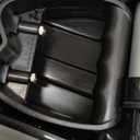 Snow Shovel for Driveway, Snow Removal Shovel with Ergonomic D-Grip Handle, 48-inch Long Lightweight Shoveling Tool, Large Capacity Shovel for Garden, Car Garage, Home Sidewalk and Camping, Black