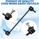 Front Sway Bar End Links Compatible With Chevy Cobalt HHR Malibu, Pontiac G5 G6 Pursuit, Saturn Aura Ion lon-1 lon-2 lon-3 Stabilizer Sway Bar Link Front K80252