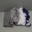 Baby Bassinet Sheets 4 Pack Compatible with 33" x 20" Mika Micky, Baby Delight, Dream On Me, AMKE and Other Rectangle Bassinet Mattress, Ultra Soft & Skin Friendly, Washer & Dryer (for Mika Mikcy & Baby Delight & Bedside Sleeper, Navy Blue Cloud)