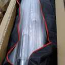 Pipe and Drape Backdrop Stand, 12x20ft Heavy Duty Adjustable Background Frame with Metal Base, Back Drop Holder for Parties Photography Wedding Photoshoot Decoration (Silver)