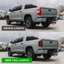 Nixon Offroad Sequential Tail Lights, LED Taillights Assembly for 2014-2021 Toyota Tundra, LED Sequential Turn Signals, DRL, Brake Lights Tail Lamps Sets, Passenger & Driver Sides (Smoke Lens)