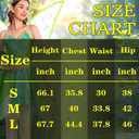 Adult Women Green Fairy Princess Dress with Wings & Ears, Elf Headpiece - Halloween Costume (Green, M)