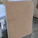 Amazon Basics Rectangular Bulletin Board, Cork Board for Wall, Vision Board for Classroom and Office, Aluminum Frame, 35" x 47", Brown