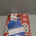 RUGSREAL Christmas Area Rug Christmas Patchwork Pattern Small Entryway Rug Doormat Non-Slip Holiday Decorative Washable Floor Carpet for Indoor Front Entrance Kitchen Bathroom, 2x3 Feet