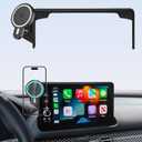 PZK Car Phone Mount for Honda HRV 20232026 /CRV 20232026/ Honda Pilot 20232026 Accessories 7/9inch Screen 360° Rotation 15W Fast Wireless Charger HRV CRV Car Phone Holder Not Affect Air Vent