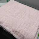 Ultra-Soft Plush Throw Blanket with Sherpa Reverse, Medium Weight Bedding
Blanket 50"x60"