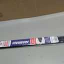 36" Kerf Slide-in Double Bulb Seal Weatherstrip Door Bottom Durable Seal for Energy Efficiency & Draft Protection (Black)
