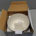 getstar Ceramic Soup Bowls, Cereal Bowl Set of 4 with Assorted Embossment (6.1 inch & 30 oz), Farmhouse Vintage Color Bowls for Kitchen