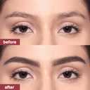 5 x Easy Peel Off Tattoo Eyebrow Gel,Natural Dark Brown Eyebrow Tint, Last Up to 3 Days Waterproof, Transfer-Proof & Sweatproof Formula for All Skin Types-2PCS