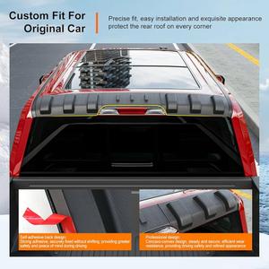 powoq Rear Roof Protector Compatible with 20152020 Ford F150 Truck Cab Roof Protector Replacement for 20152020 Ford F150 Accessories