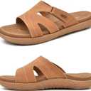 KuaiLu Womens Sandals Khaki Size 10