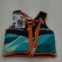 SwimSchool Kids Swim Trainer Vests for Toddlers Ages 2-6  Boys/Girls  Multiple Colors/Styles  Learn to Swim Floaties (Neoprene Swim Vest SMALL/MED)