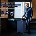 Heavy Duty Suitcase Covers for Luggage, 1080D Oxford Luggage Cover Protector for Wheeled Suitcase, High Abrasion Resistance Waterproof Dustproof Anti-scratch Tear and Puncture Resistance(30")