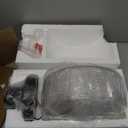 Industrial Semi Flush Mount Ceiling Light, 800 Lumen LED Bulb Included, Seeded Glass Shade Farmhouse Light Fixture for Hallway Corridor Kitchen Bathroom Bedroom Passway