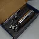 OSJCOOK Whipped Cream Dispenser Stainless Steel Cream Whipper Mirror Finish,500 mL/1 Pint Professional Cream Maker,5 Various Stainless Decorating Nozzles,1 Cleaning Brush,N2O Chargers NOT included (monolayer)