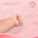 TBEZY Baby Hooded Towel with Unique Animal Design Ultra Soft Thick Cotton Bath Towel for Newborn (Bunny)