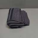 Grey Hand Towels for Bathroom - Pack of 4 (16" x 28") - 100% Cotton Double Stitched Edges - Ultra Soft, Quick Dry & Highly Absorbent - Everyday Comfort Hand & Face Towels for Family and Gym Use - Grey