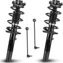 Front Struts Shock Absorber Sway Bar Links Kit Fit for Volkswagen Beetle 2012-2017, for EOS 2007-2011, for Golf 2010-2014, for Jetta 05-17, Replace 172311 K80478 (2Pcs)
