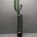 Artificial Cactus Potted Plant 40 Inch Faux Desert Cacti Fake Big Cactus Plant for Home Garden Office Indoor Outdoor Decoration