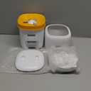 Automatic Cat Feeders - 2L Cat Food Dispenser Easy to Use, Timed Automatic Pet Feeder with Over 180-day Battery Life, 1-6 Meals Dry Food Programmable Portion Control Also for Dogs (White)