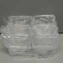 ELLDOO Set of 8 Sugar Packet Holder, Acrylic Sugar Bowl for Restaurant, Tea Bag Organizer, Small Condiments Packet Holder Sugar Caddy Dispenser for Countertop Coffee Bar