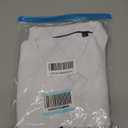 Alimens & Gentle Mens Oxford Shirts Stretch Long Sleeve Dress Shirt for Men Casual Business Work Solid Button Down Shirts (White, XL)