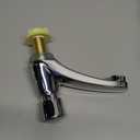 Water Tap, Single Cold Faucet Water Saver Faucet Time Delay Faucet Public Water Faucet Self Closing Water Tap for Bathroom