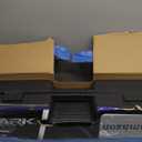 Stark USA 1" Air Impact Wrench Gun Long Shank Pneumatic Truck Mechanics Socket (38mm & 41mm) Set Truck Trailer Heavy Duty Repairs and Maintenance with Carrying Case (Black)