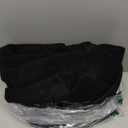 CHARTOU Women Oversized Long Winter Coats Warm Wool Blend Pea Trench Coat Overcoat (X-Large, Black)