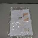 Women's Sleeveless Crew Neck Bodysuit Top Sexy Slim Summer Stretch Tank Top (White, M)