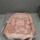 Kawaii Backpack with Cute Accessories Pendant Travel Bag Large Outdoor Waterproof Casual Daypack Women Men (Pink)
