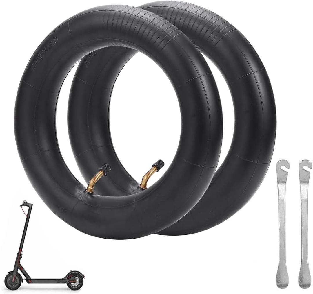 (2-Pack) 10x2.50 Thicker Inner Tubes for Electric Scooters and Mini Bikes(Includes 2 Tire Levers for Easy Replacement).Please Note The Item are not 2.5-10" Inner Tube.