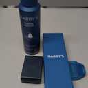 Harry's Original Shaving Kit for Men - Razor Handle, 3 Razor Blade Refills, Foaming Shave Gel, and Travel Blade Cover - German Engineered - Charcoal