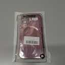 Compatible for iPhone 16 Case Glitter Clear Paw Love Heart Compatible with MagSafe, Camera Lens Protection Soft Slim Thin Magnetic Bling Phone Case - Black