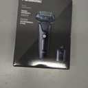 Panasonic Electric Razor for Men, Electric Shaver for Men, ARC5 with Premium Automatic Cleaning and Charging Station, Wet Dry Shaver, Cordless Razor, with Pop-Up Trimmer ES-LV97-K, Black