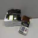 Portable Solar Power Lanterns 4 Pack, Lanterns for Power Outages, 5 Light Modes LED Camping Lights Lantern Flashlight, IPX4 Waterproof Tent Light for Hurricane Hiking Emergency Light, Gray