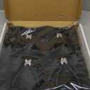 Snap Ring Pliers Set, 4pcs 7" Internal/External Circlip Pliers Kit with Straight/Bent Jaw, Heavy Duty Precision Spring Loaded Pliers for Ring Remover Retaining and Remove Hoses, Gaskets