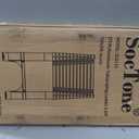 Soctone 12.5FT Telescoping Ladder with Stabilizers, Extension Ladder