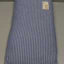 Buckwheat Pillows for Sleeping, Adjustable Firm Support Neck Pillows for Neck and Shoulder Pain Relief, Buckwheat Hull Bed Pillow for Side Back Sleepers, Blue 23"X13"